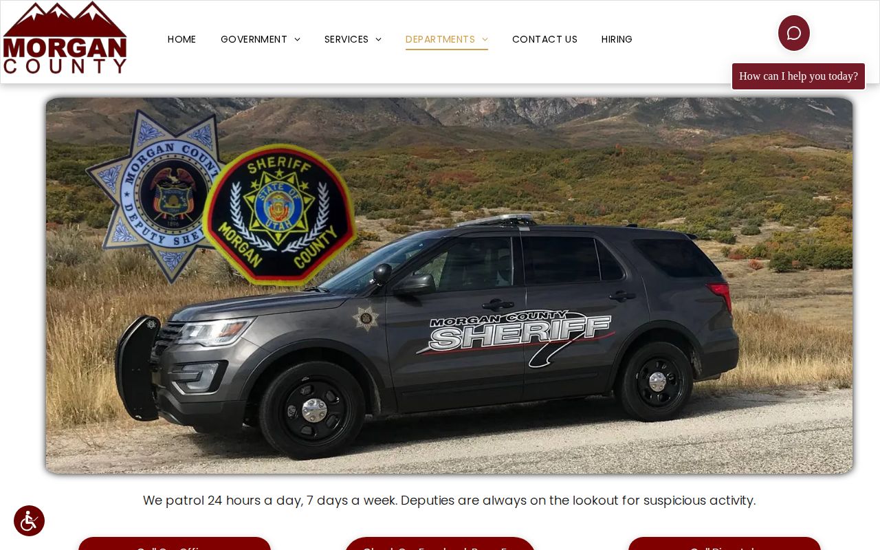 Morgan County Sheriff Morgan arrest-record source page